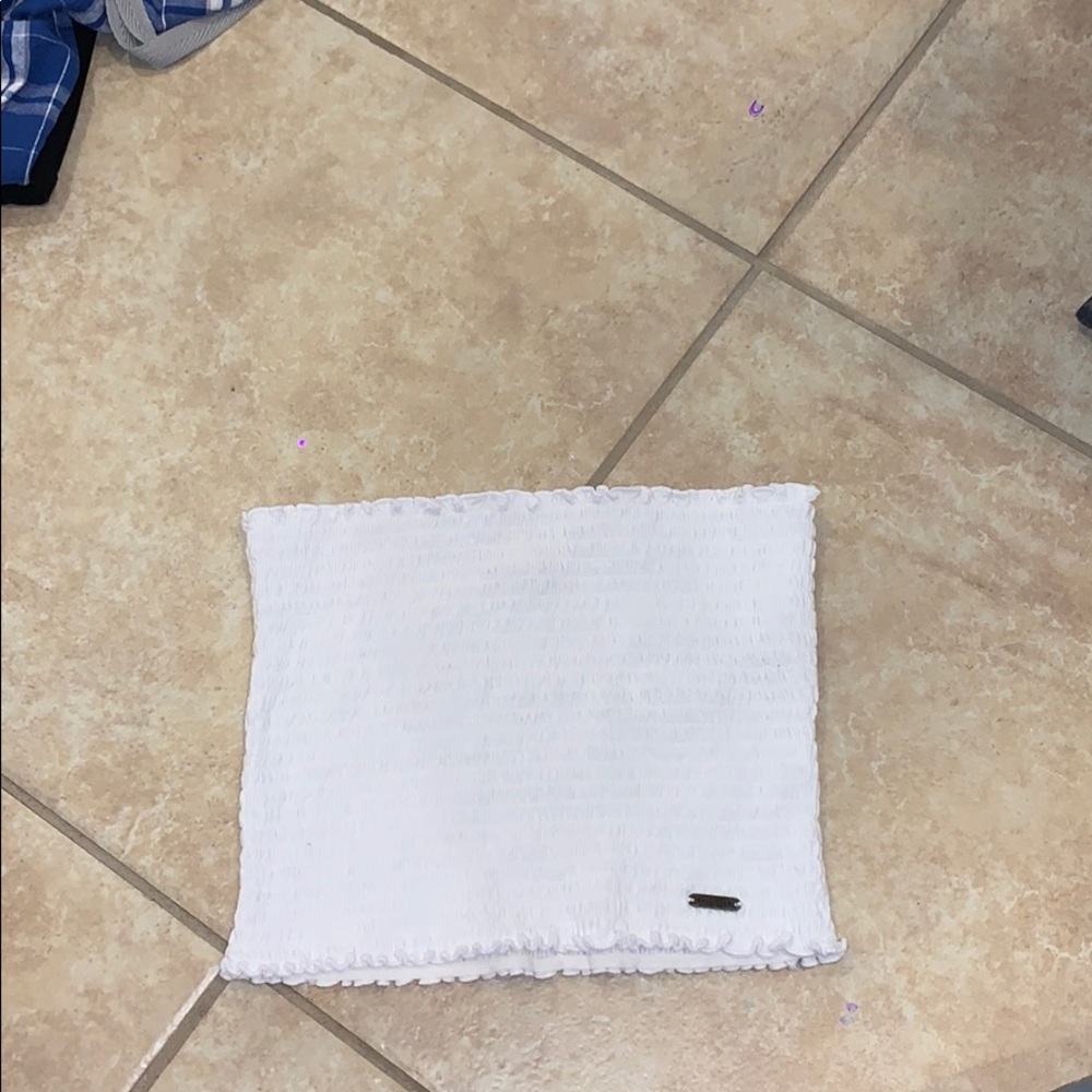 hollister white tube tob